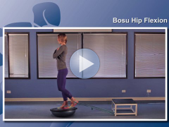 Bosu Hip Flexion