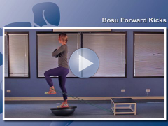 Bosu Forward Kicks